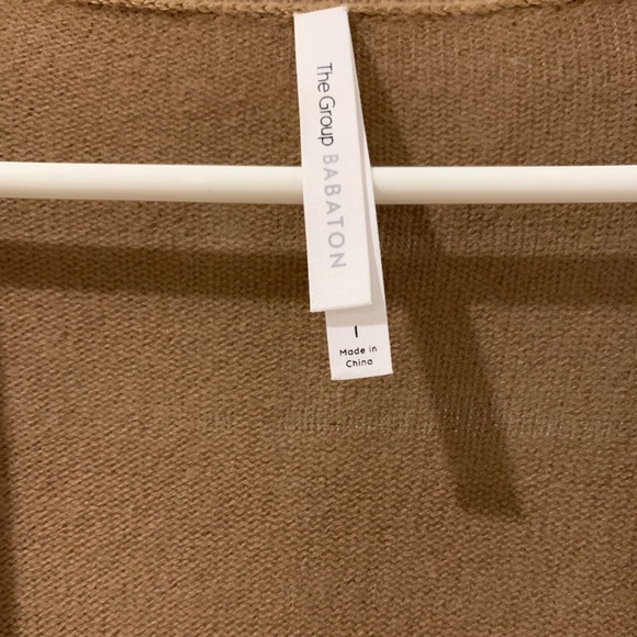 Aritzia The Group By Babaton Ride Cardigan Beige - Picture 7 of 14